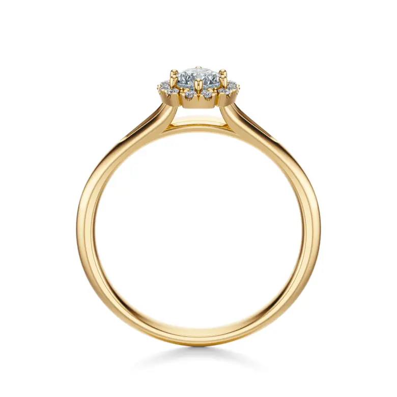 Pierścionek zaręczynowy z diamentami AJPZ_075